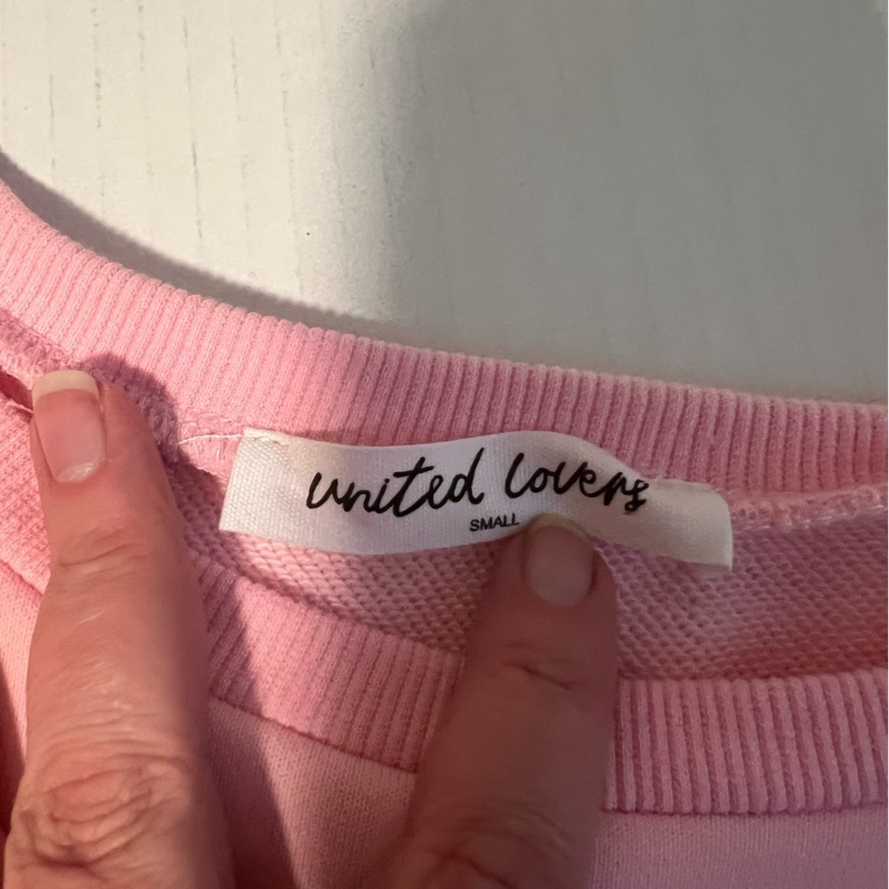 Pink 'Super Mama' Sweatshirt size S - Picture 2 of 2